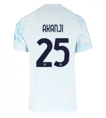 Inter Milan Manuel Akanji #25 Udebanetrøje 2025-26 Kortærmet